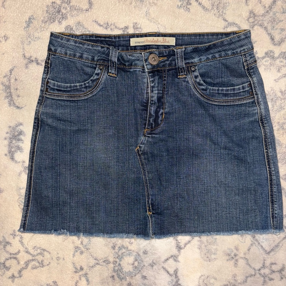 Christopher blue woman’s size 8 skirt